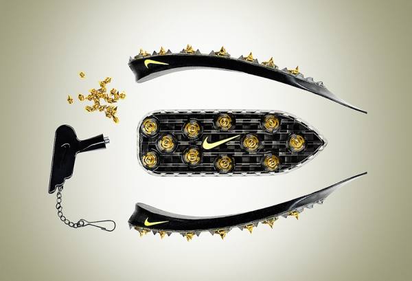 Photograph David Ellis Nike Oscar Pistorius Spikes on One Eyeland
